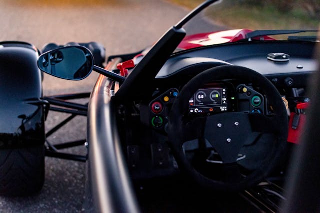 Ariel Atom cockpit