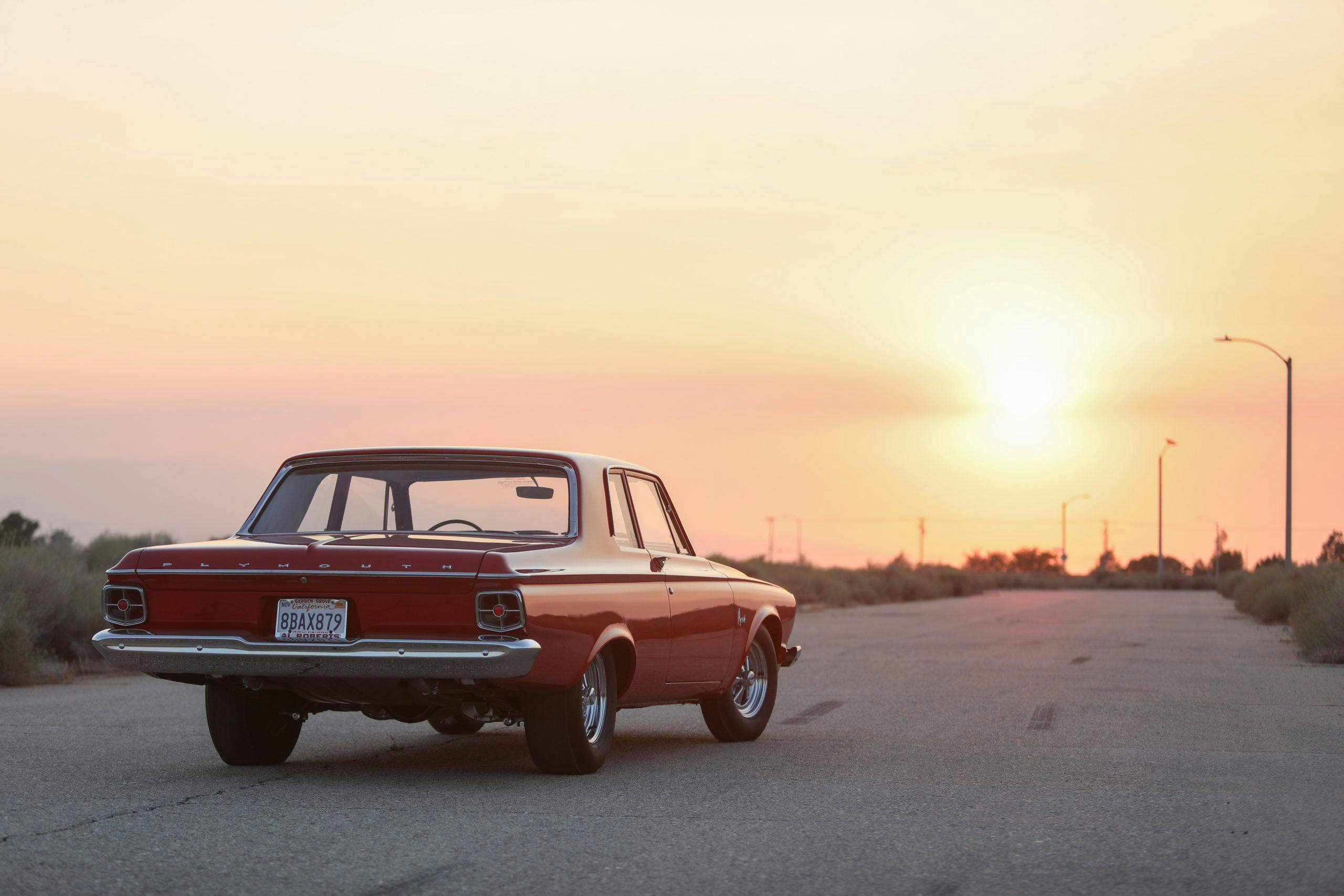 1963 Plymouth 426 Max Wedge lightweight rear three-quarter