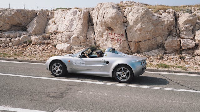 Elisa Artioli Lotus Elise car side profile