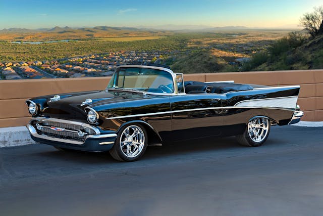 Chevrolet Bel Air Custom Convertible front three-quarter