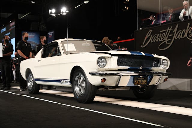1965 Shelby GT350 front three-quarter auction