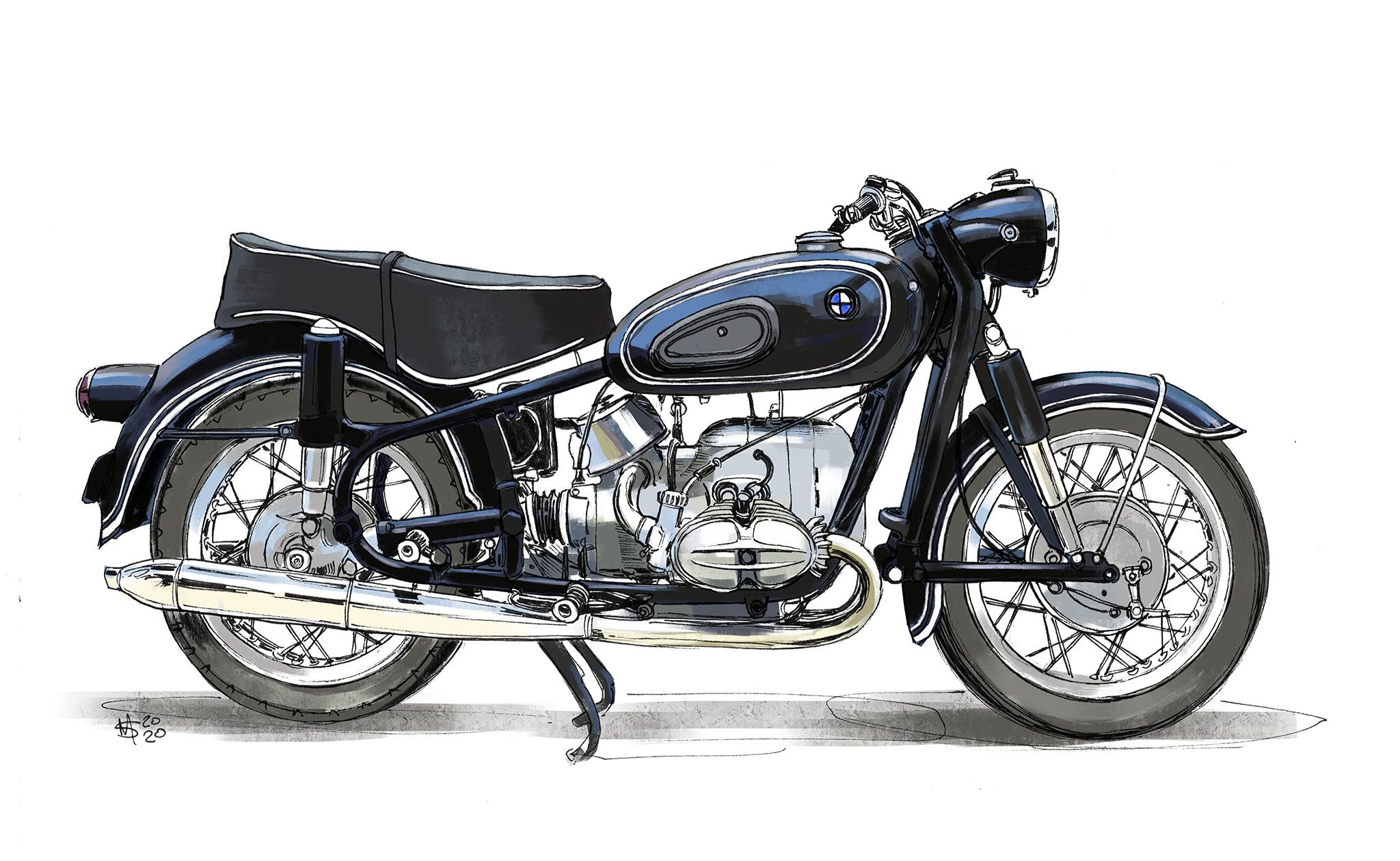 Stock Stories: 1960–69 BMW R69S - Hagerty Media