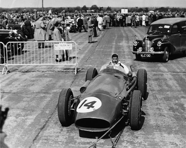 Maria Teresa Female Race Car Driver At Silverstone