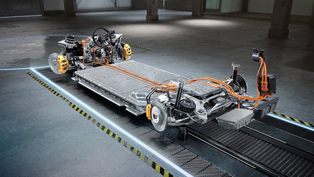 Mercedes-AMG Electrification BEV platform
