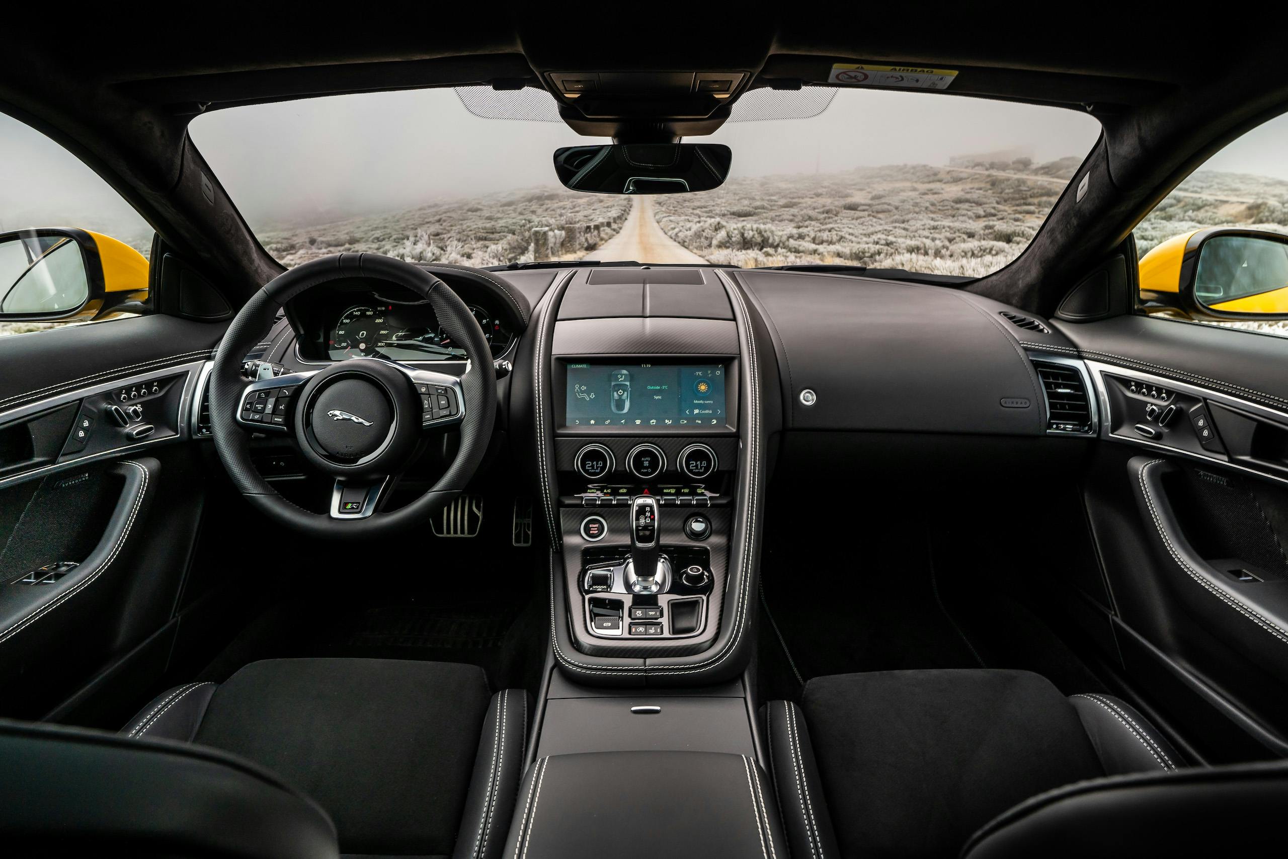 2021 Jaguar F-TYPE_R Coupe interior front