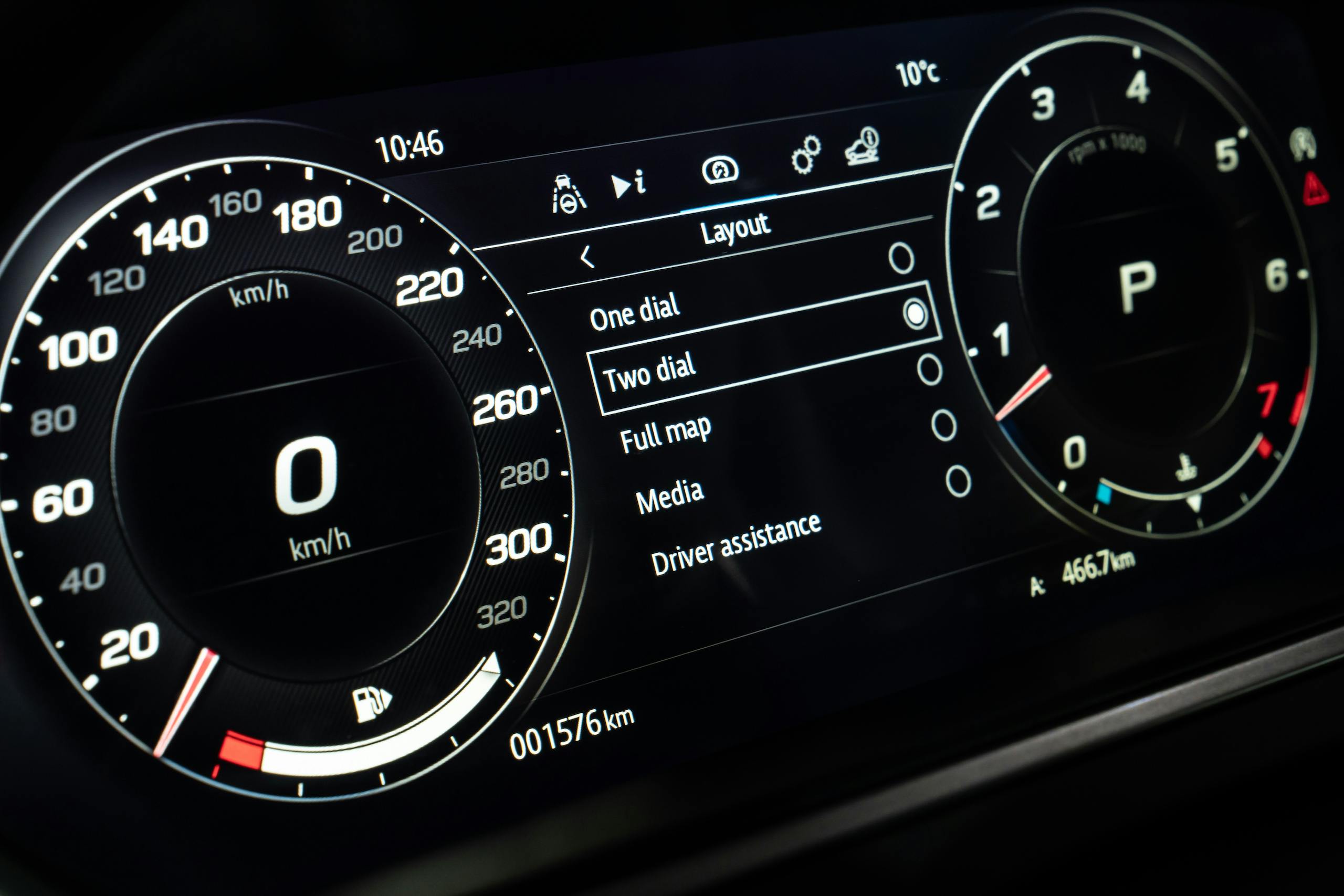 2021 Jaguar F-TYPE_R Coupe interior digital dash