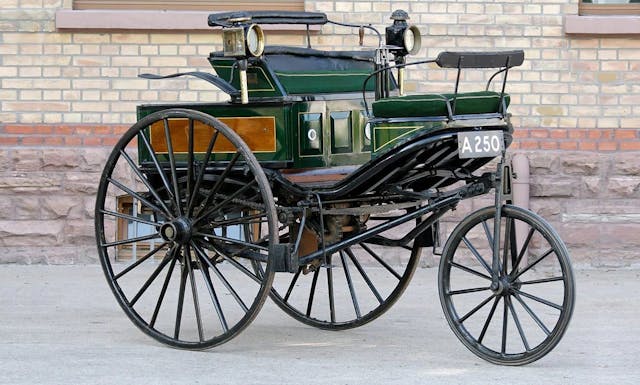 Original 1888 Benz Patent-Motorwagen