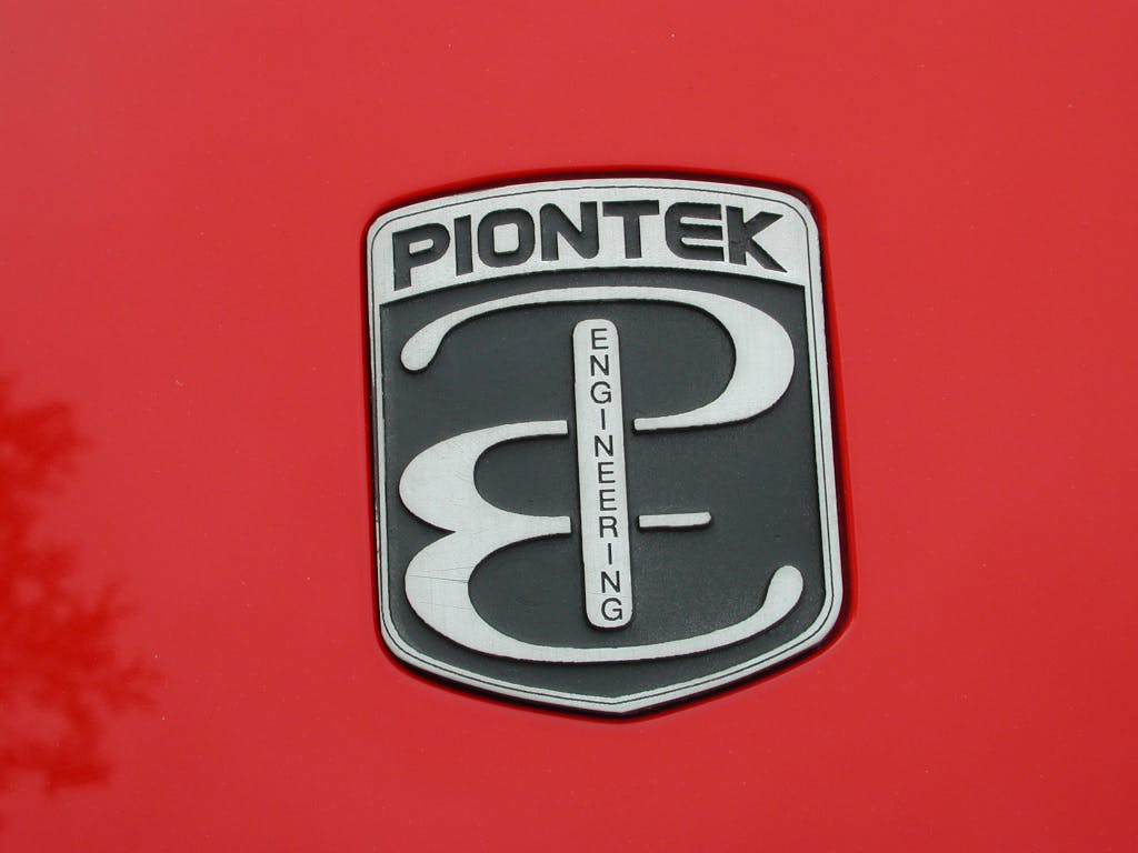 Piontek engineering logo badging