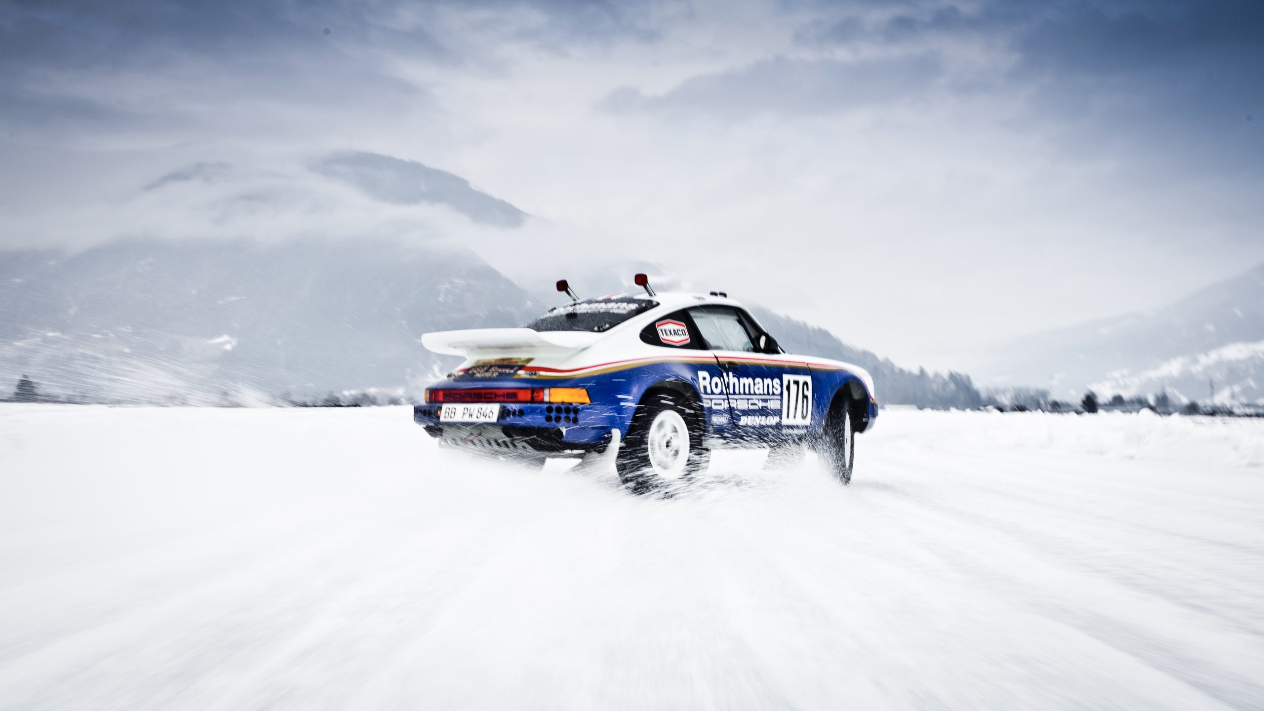 Watch legend Walter Röhrl wheel the Paris-Dakar 953 on ice