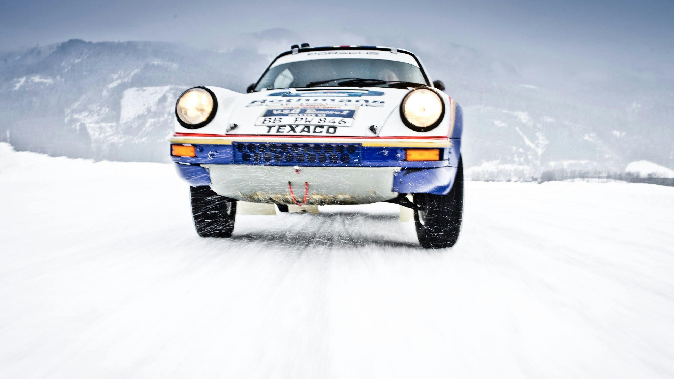 Porsche 953/Walter Röhrl front end