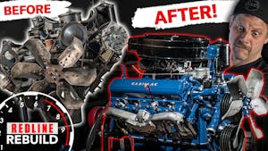 ’57 Cadillac V-8 engine rebuild time-lapse | Redline Rebuild