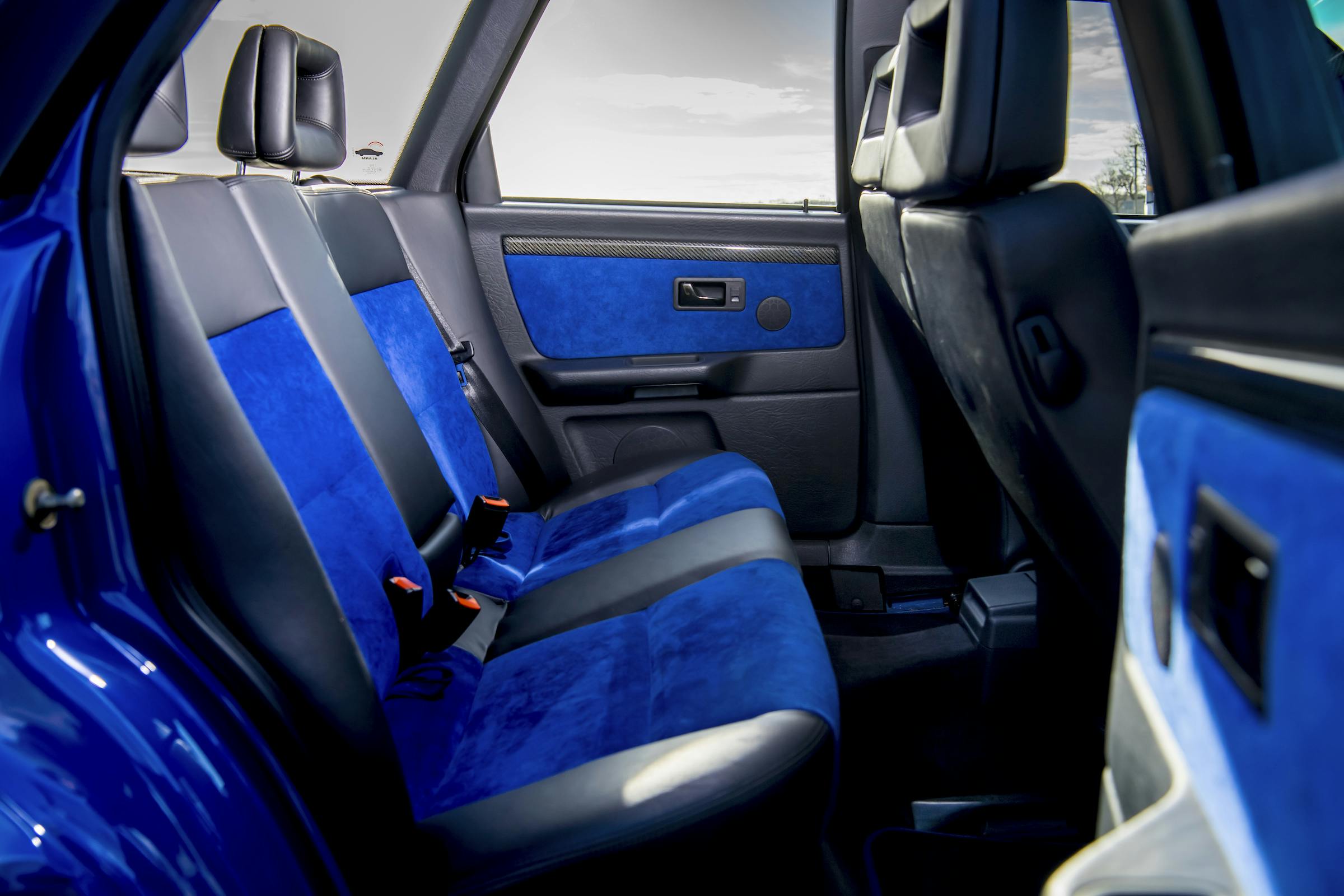 Audi RS2 interior rear seat