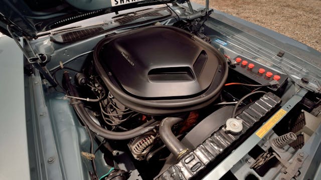 1971 Plymouth Hemi Cuda Convertible Hemi engine bay