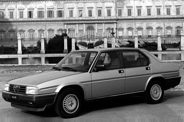 Alfa Romeo 90 front three-quarter