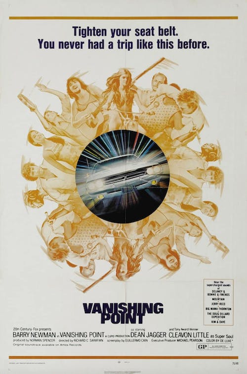 Vanishing Point Movie Poster Art