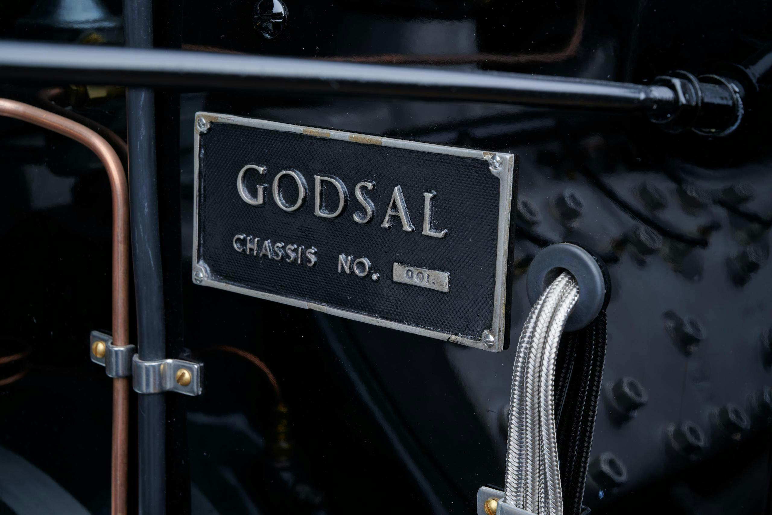 1935 Godsal Sports Tourer plate