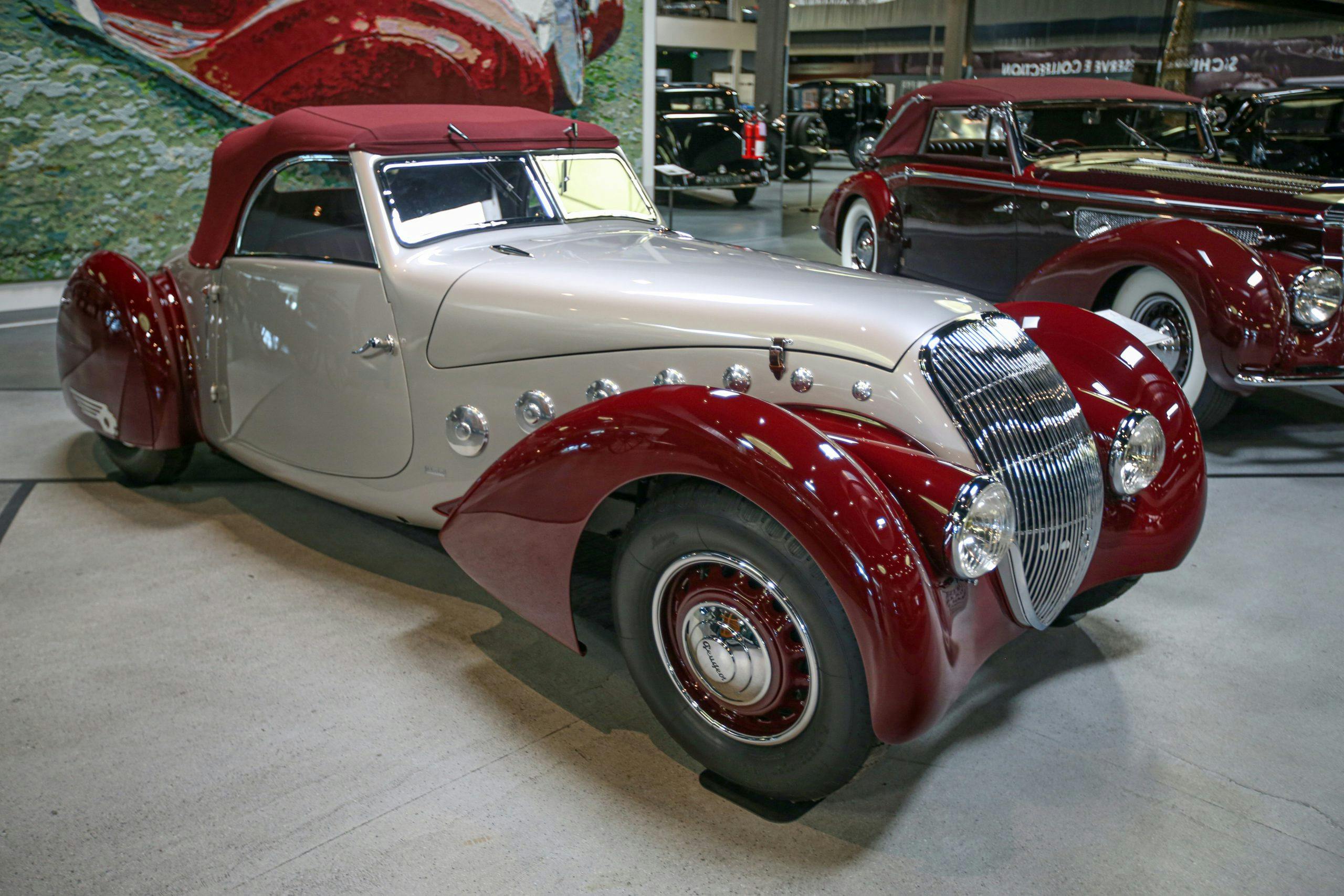 1937 Peugeot 302 DS Darl'mat Cabriolet Mullin Museum