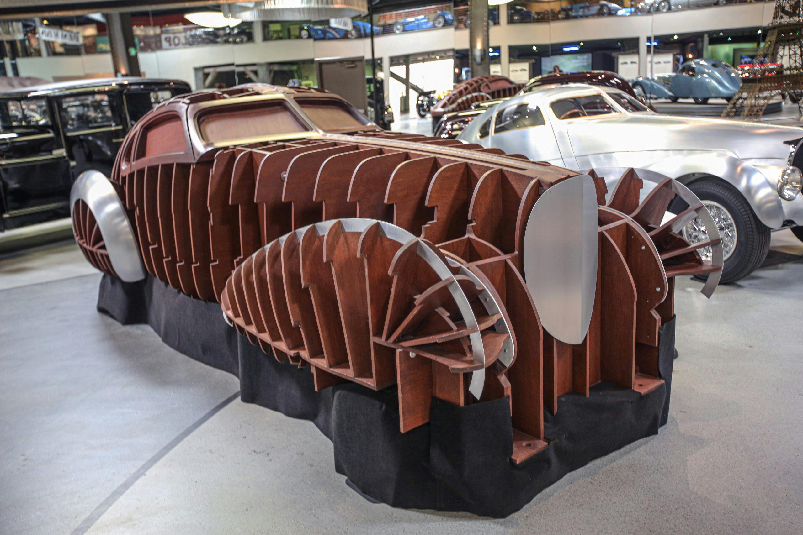 1939 Bugati Type 64 coachwork buck Mullin Museum