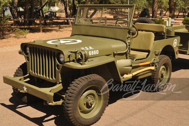 1942 Ford GPW Jeep front three-quarter