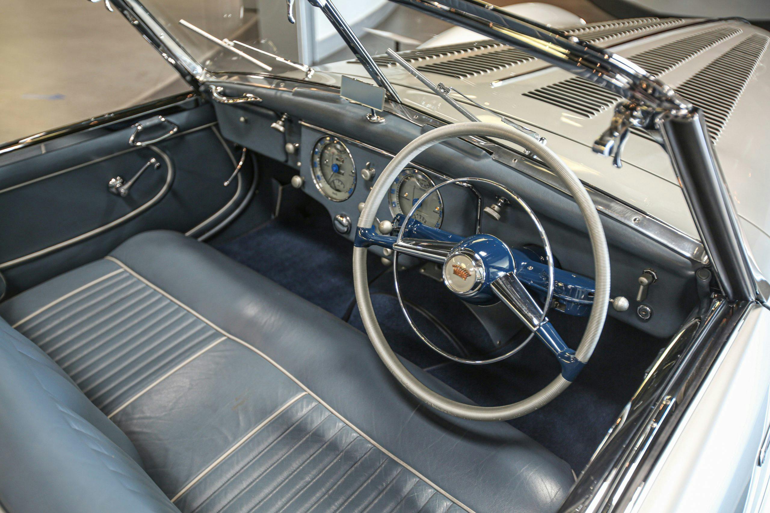 1951 Delahaye Type 235 Cabriolet Interior Mullin Museum