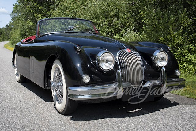 1961 Jaguar XK 150 front three-quarter