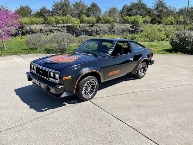 1979-AMC-Spirit-AMX front three-quarter