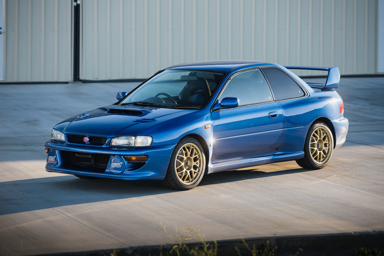 Stupendously Clean Subaru STi 22B Cracks $300,000 In Stunning BaT ...