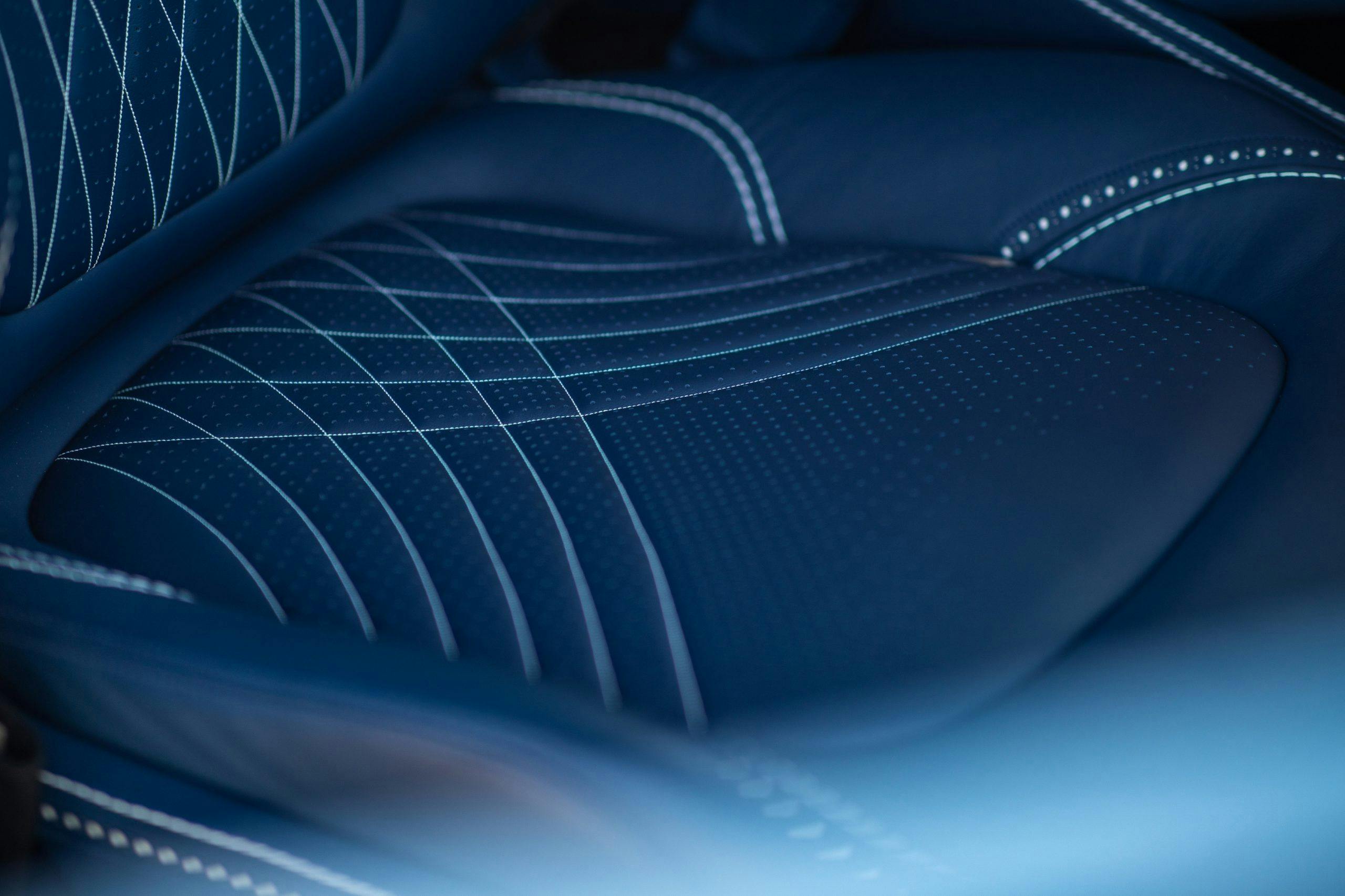 2021 Aston Martin DBX interior seat detail