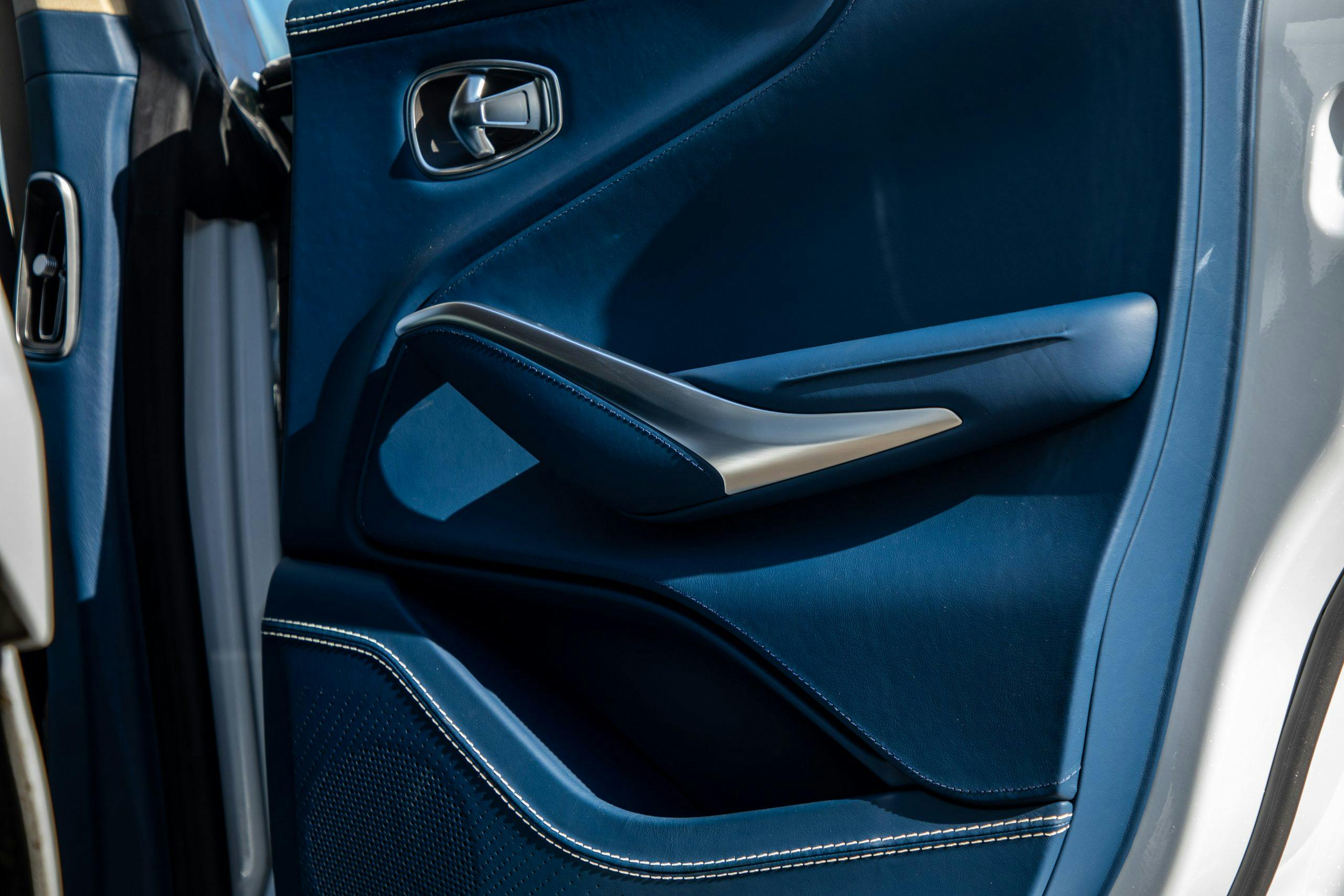 2021 Aston Martin DBX interior door panel detail