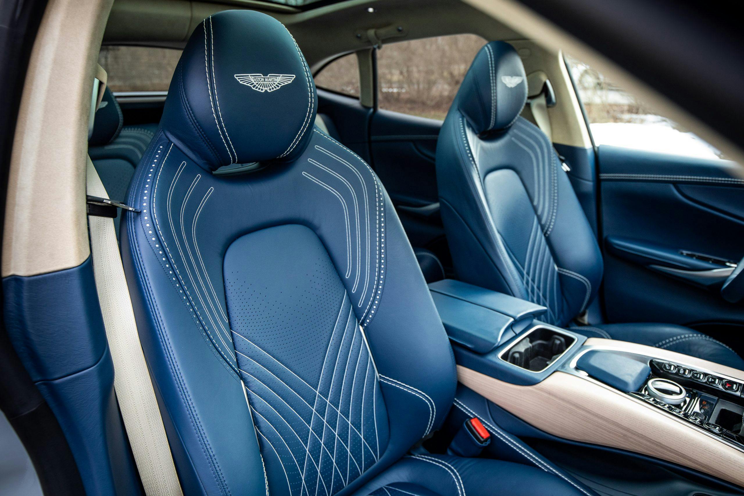 2021 Aston Martin DBX interior front seats