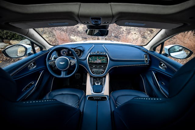 2021 Aston Martin DBX interior front