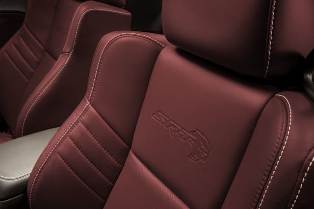 SRT Hellcat logo embossed