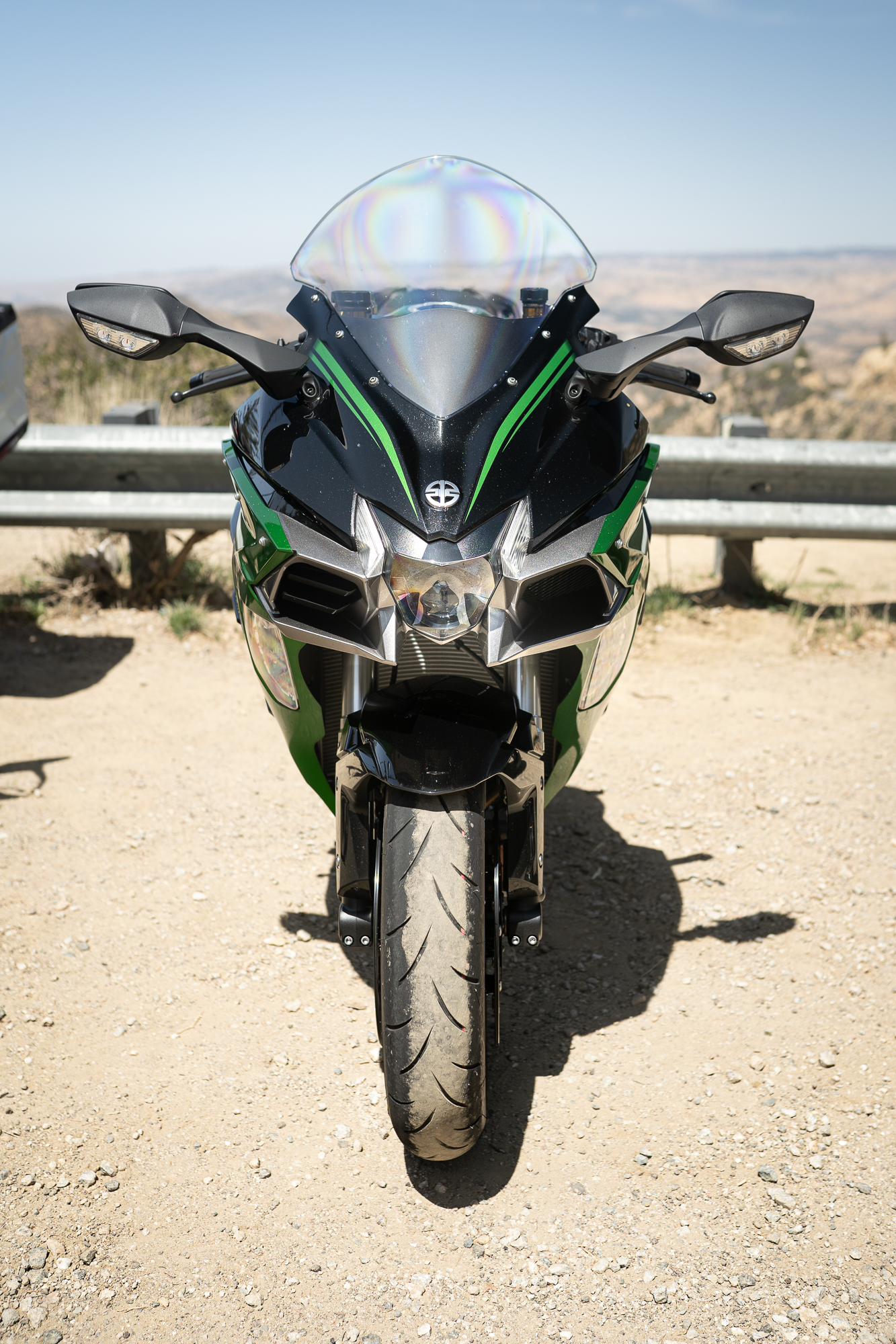 Kawasaki h2 deals quarter mile