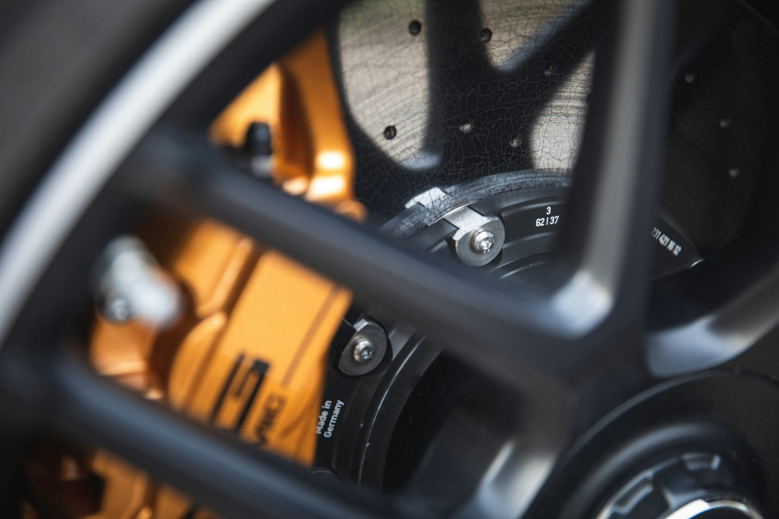2021 Mercedes-AMG E63 S wagon brake detail