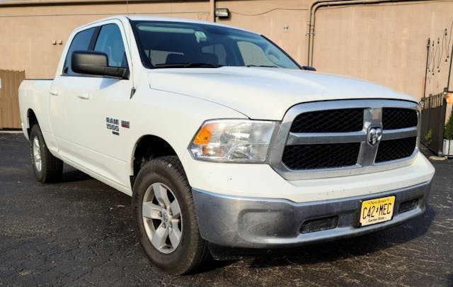 2020 Ram 1500 Classic 4x4 Tradesman SLT front three-quarter