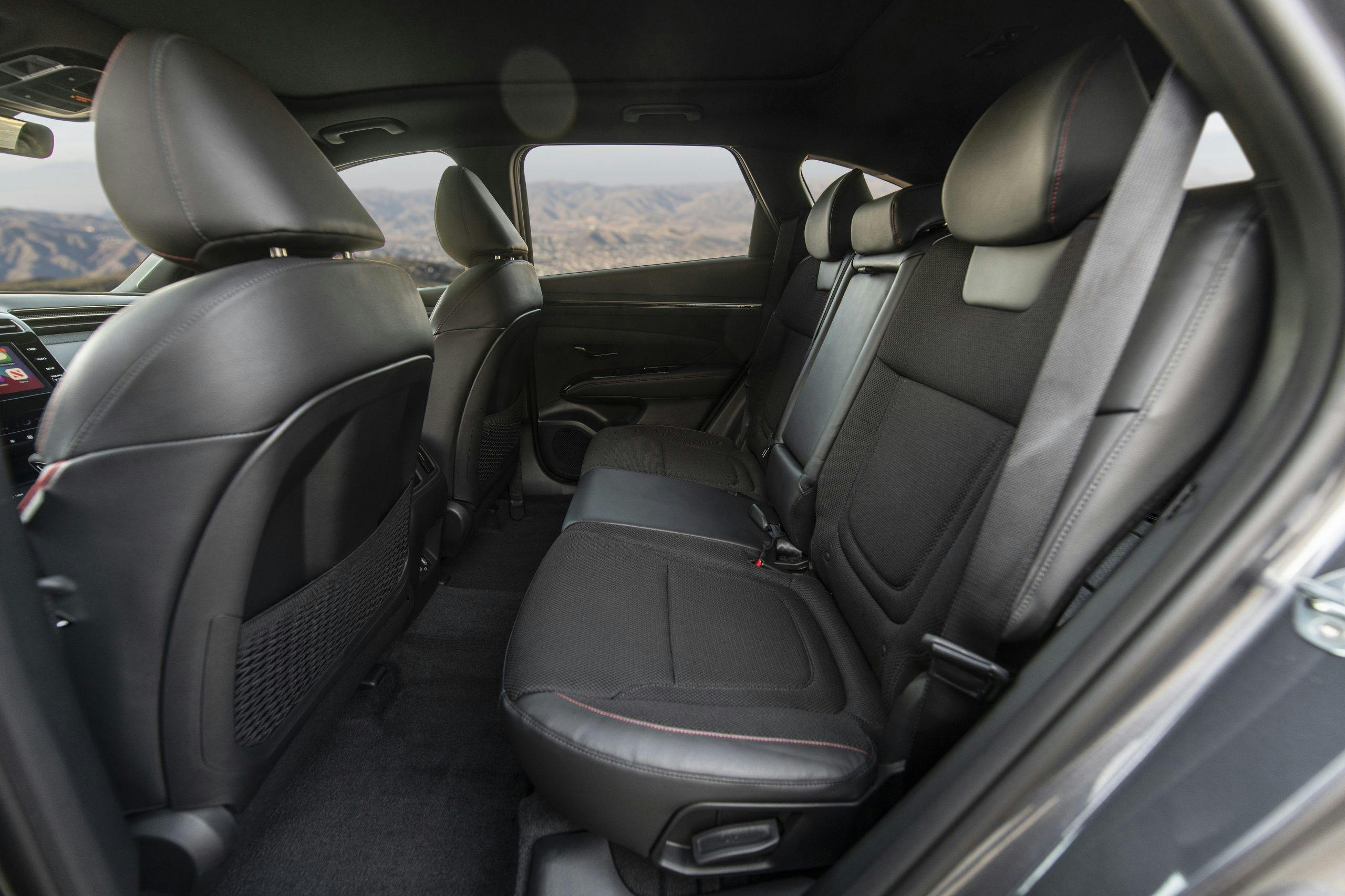 2022 Hyundai Tucson back seat
