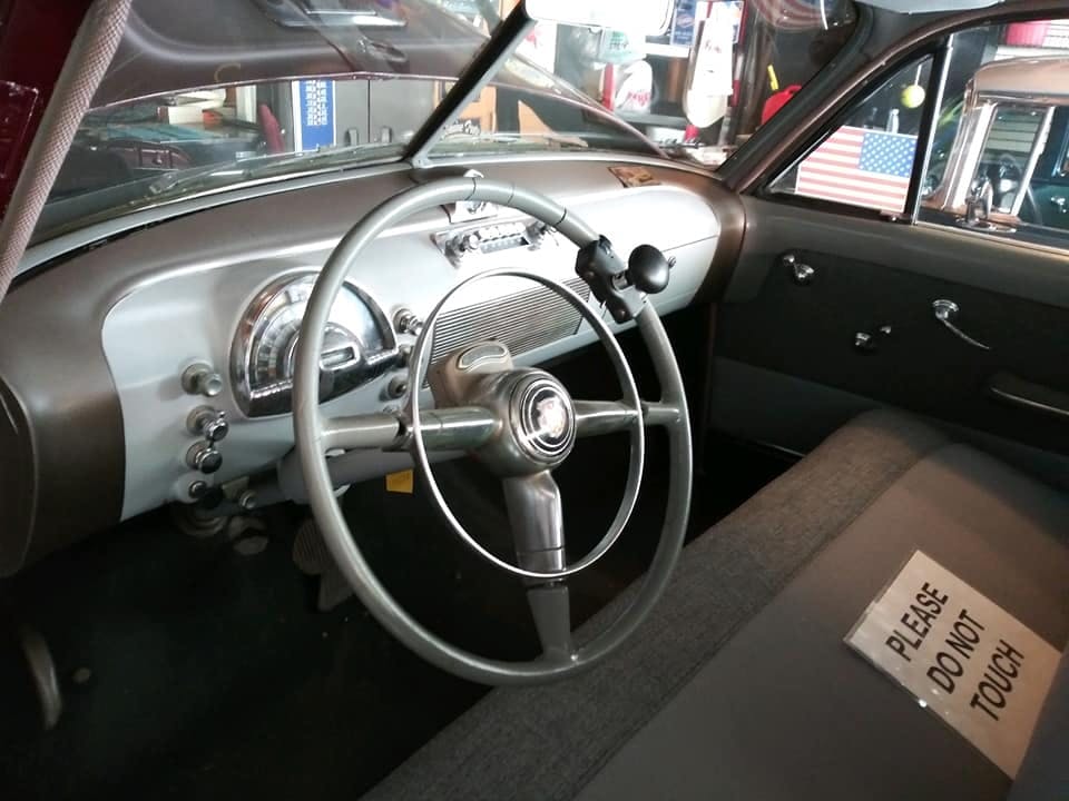 1948 Oldsmobile interior
