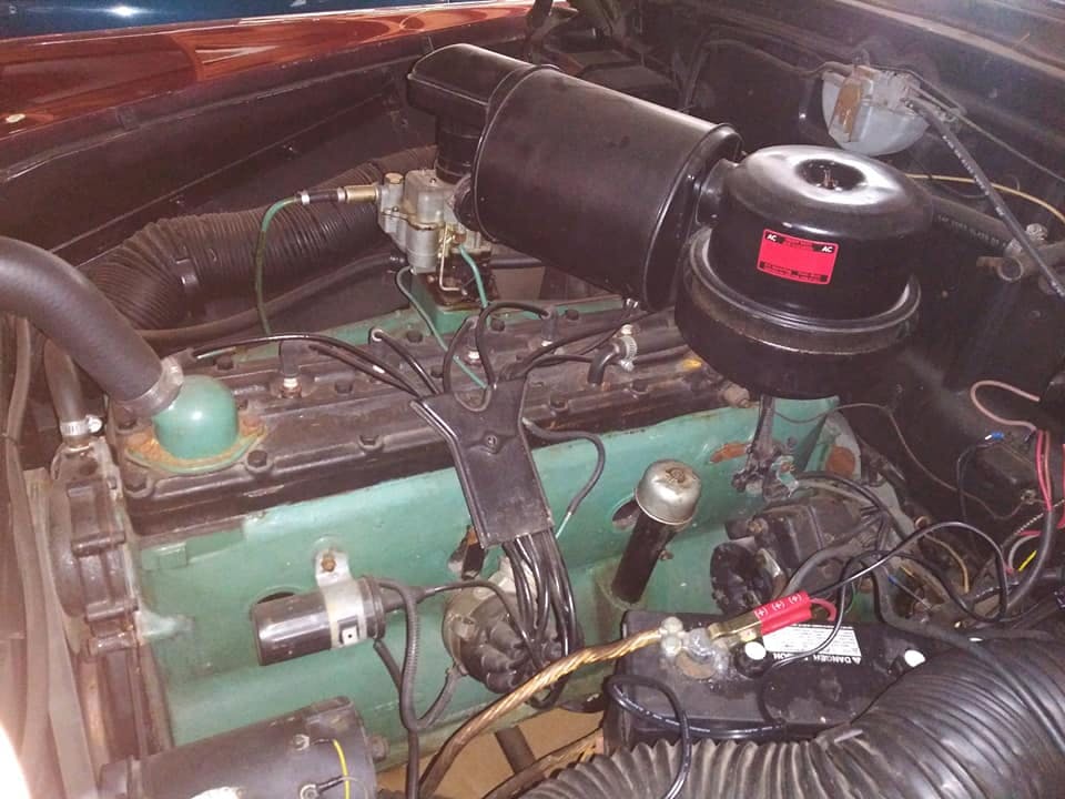 1948 Oldsmobile engine
