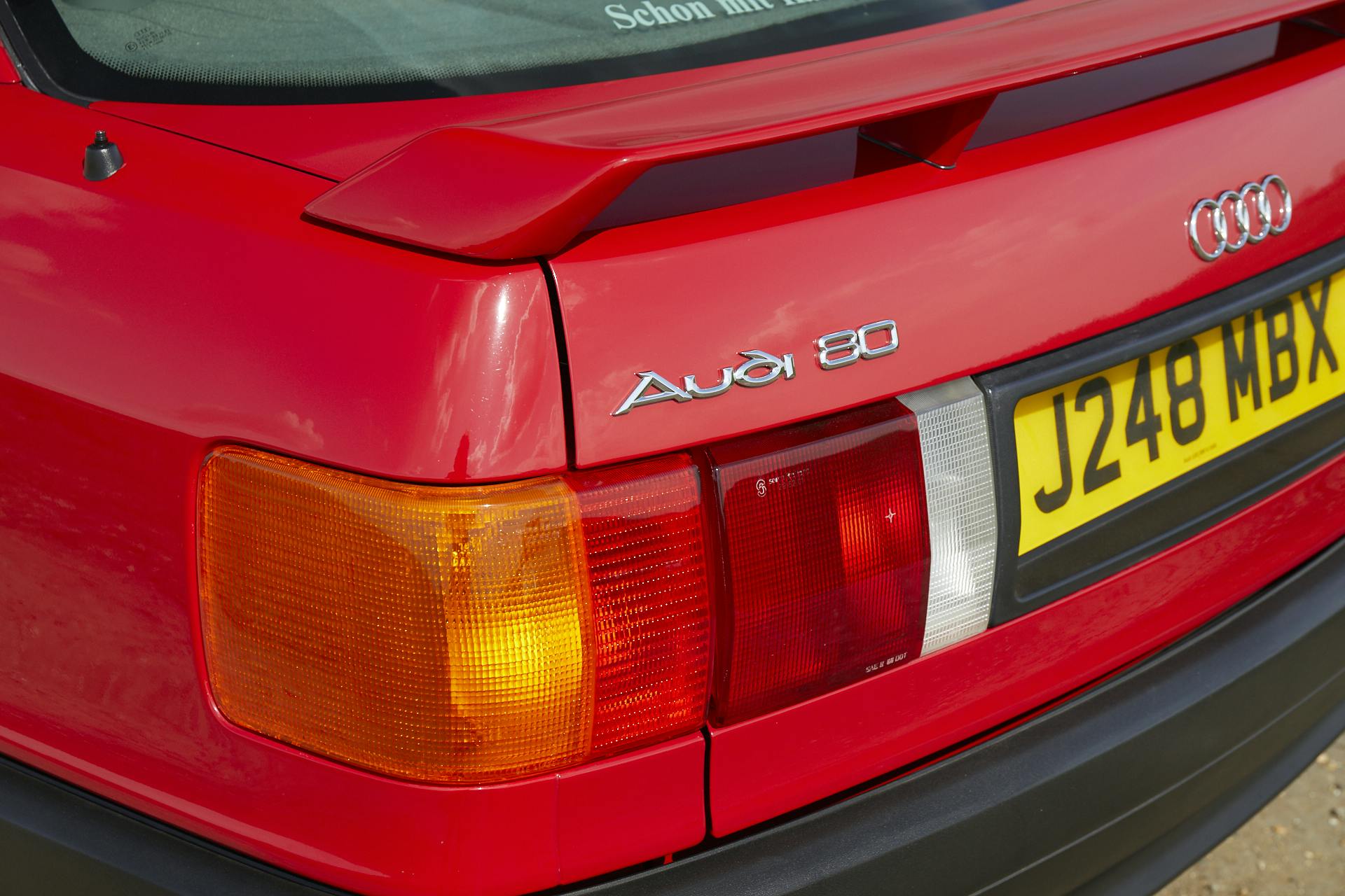 Audi 80 rear badge