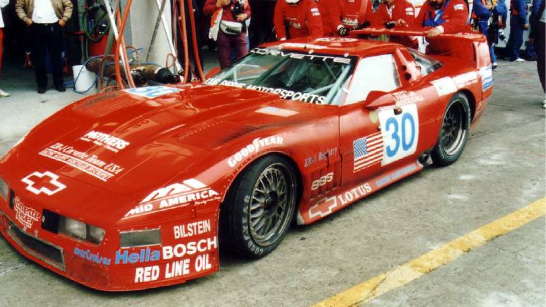 1995 Corvette ZR1 GT1 Le Mans vintage