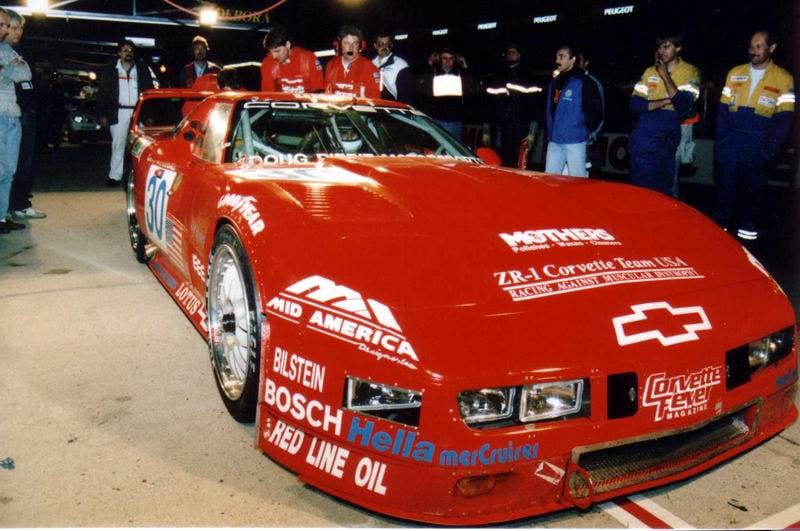 1995 Corvette ZR1 GT1 Le Mans vintage