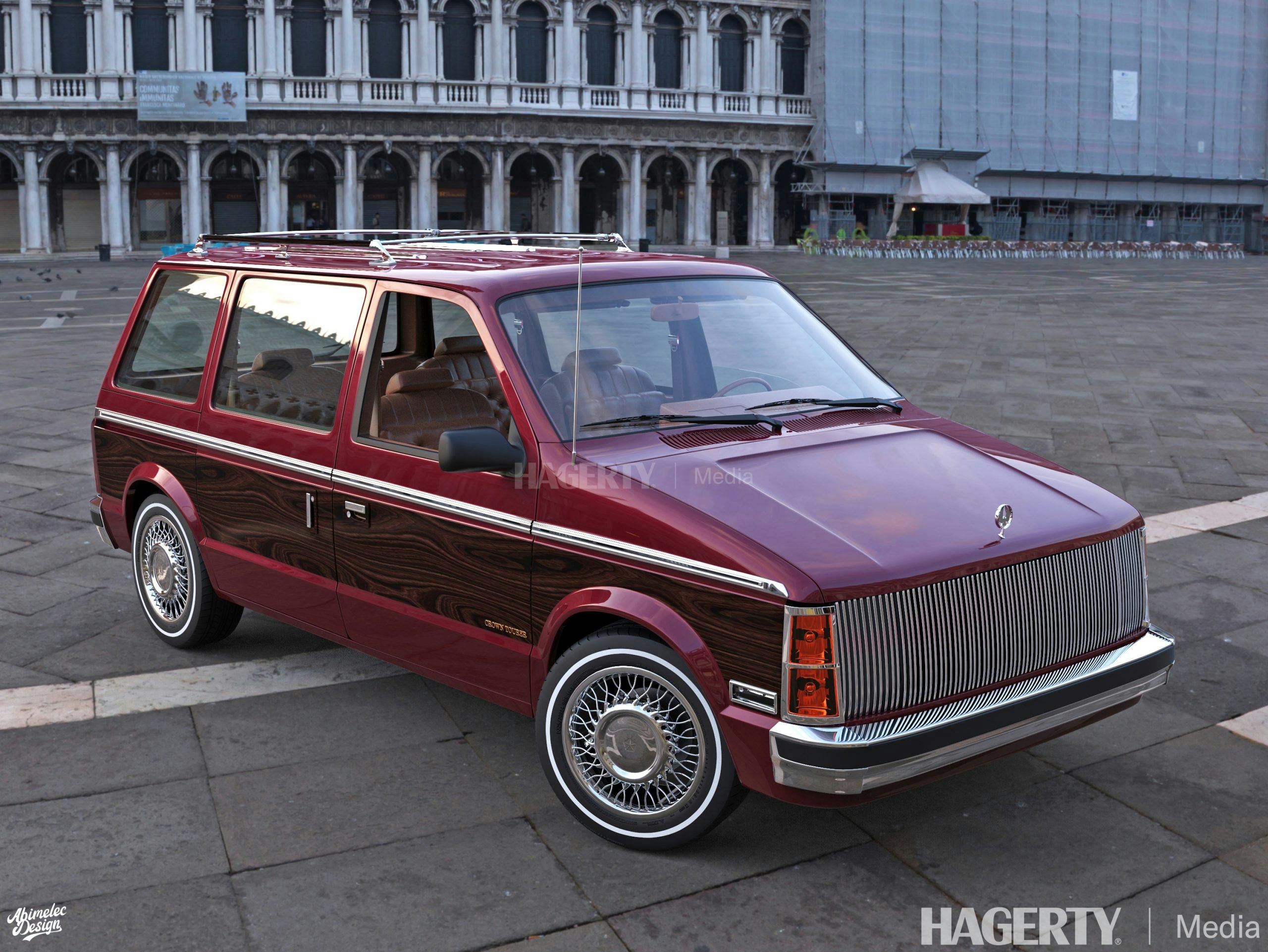 Chrysler Imperial Crown Tourer burgundy