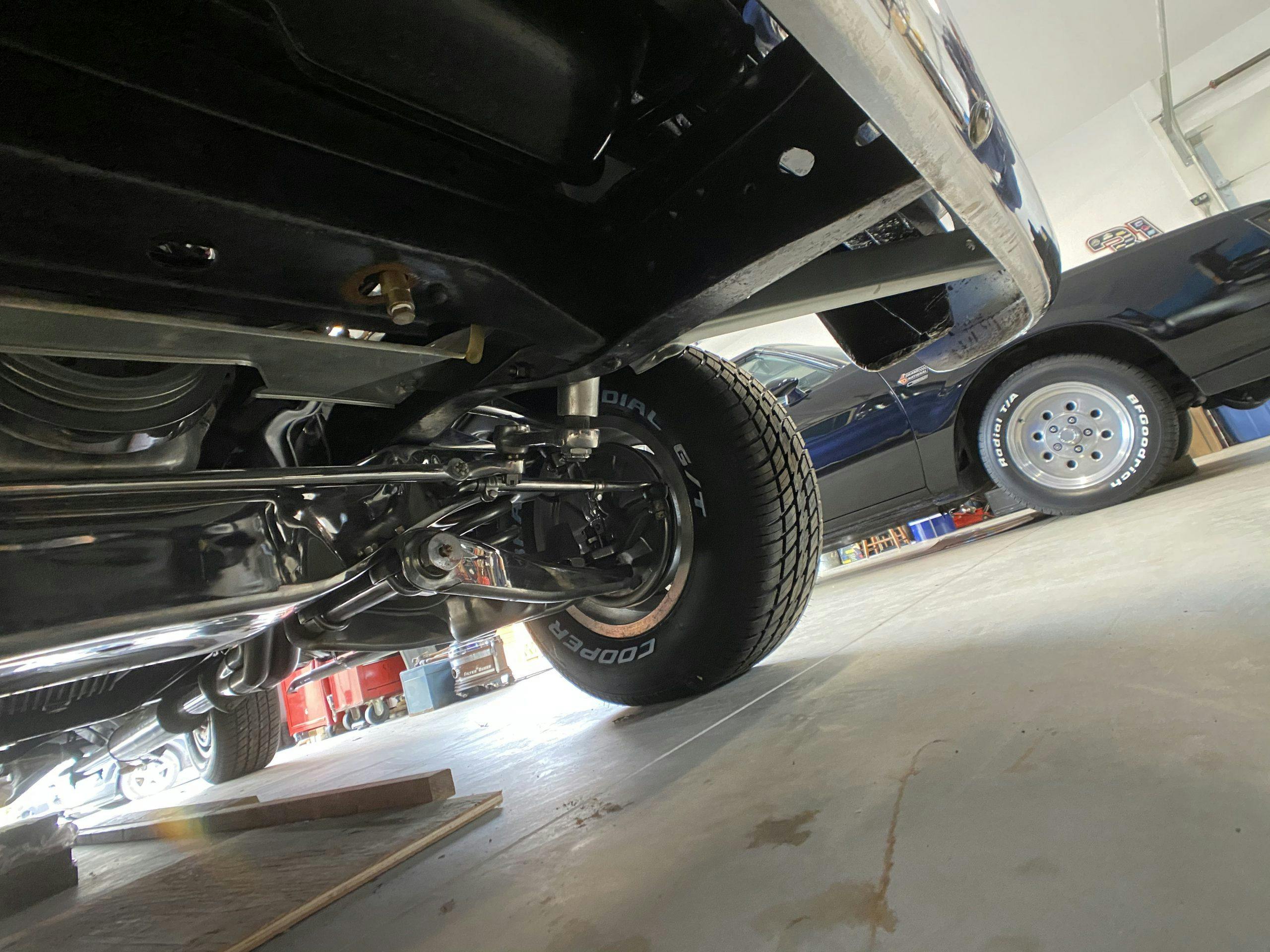 Canada Cannonball 1963 GMC show truck undercarriage
