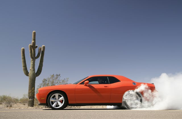2008 Dodge Challenger SRT8 burnout