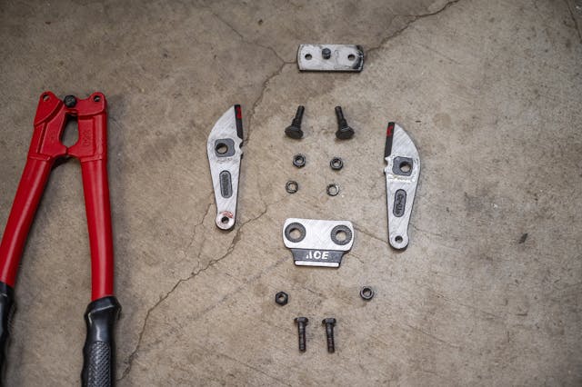 DIY Bolt Cutter to Crimper