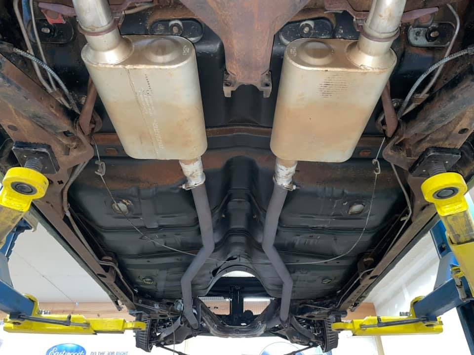 Dry Ice GTO underbody after