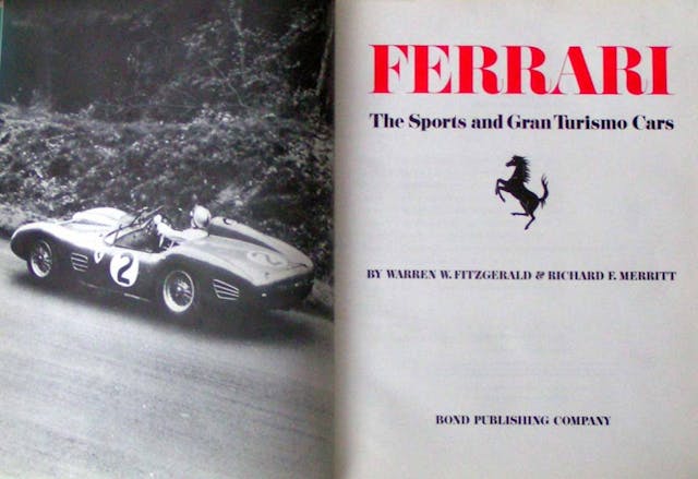 Ferrari Sports and Grand Turismo Cars book