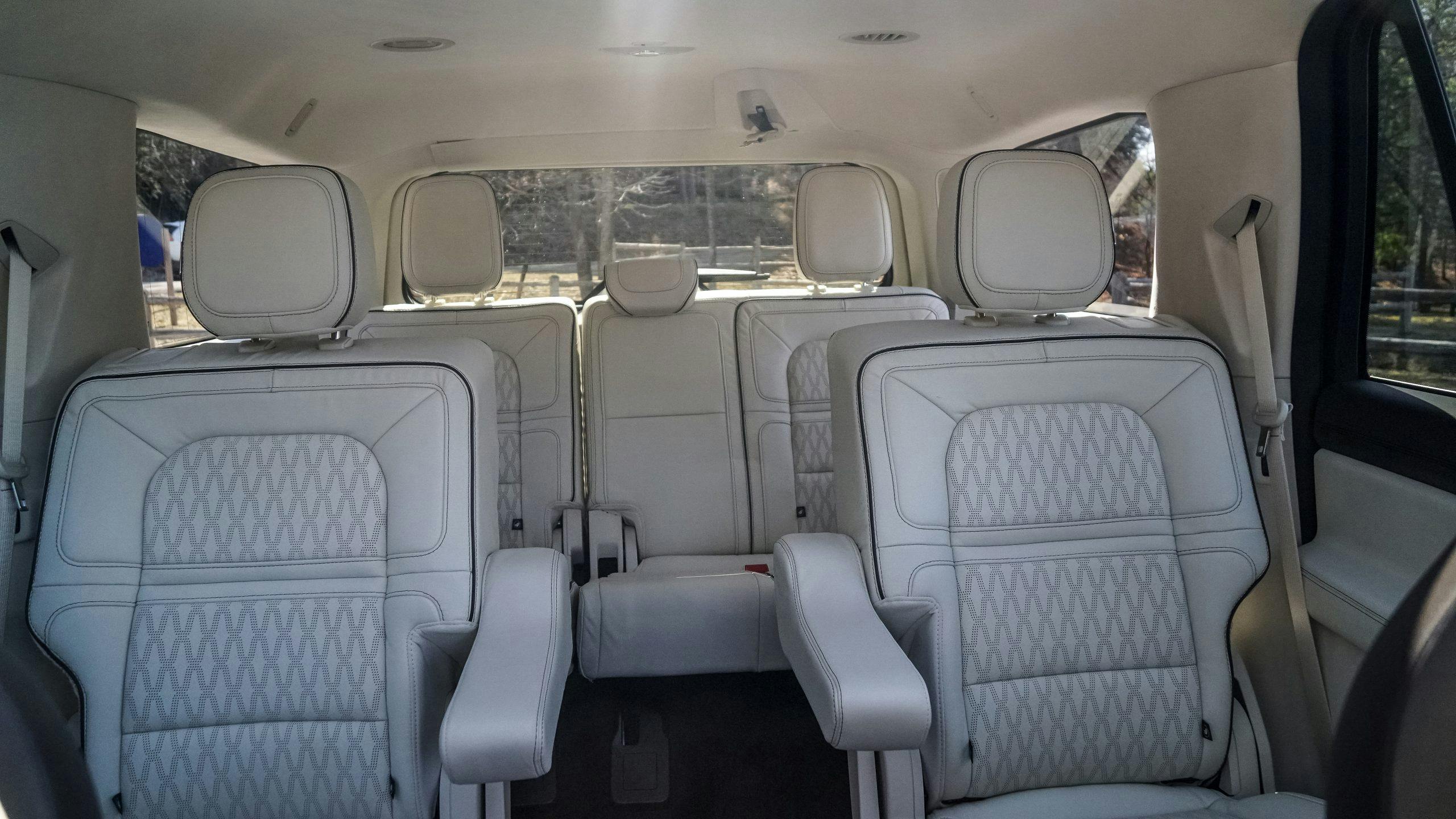 2021 Lincoln Navigator 4×4 Black Label interior rear seating