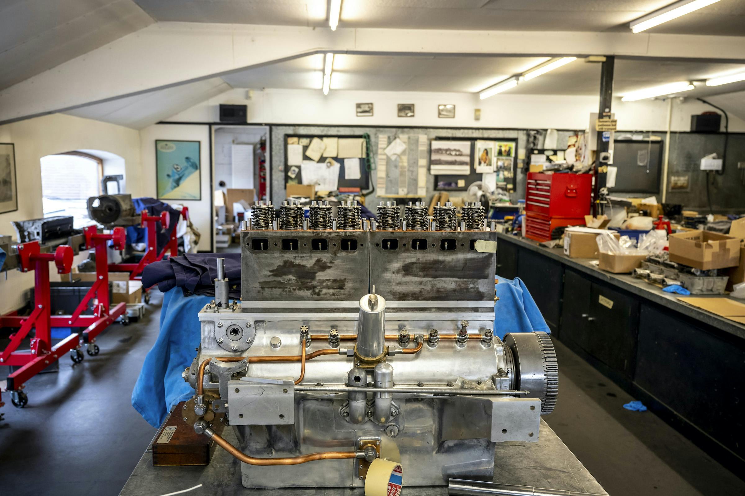 Crosthwaite and Gardiner engineering engine project