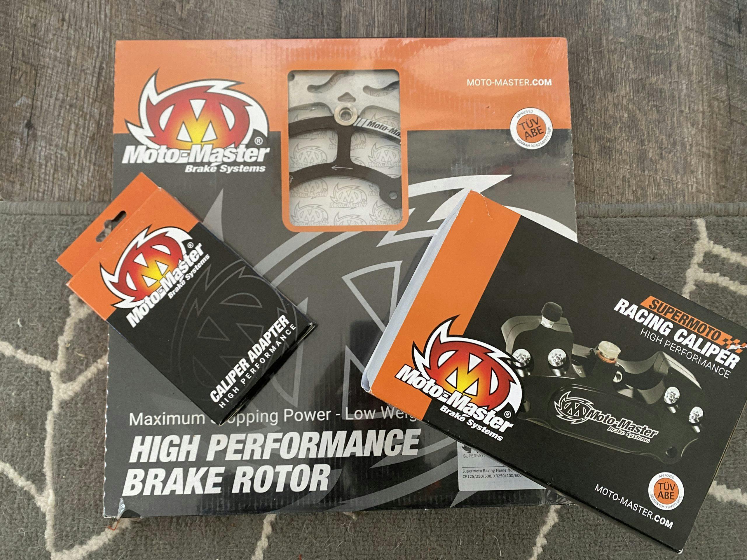 Moto Master front brake setup